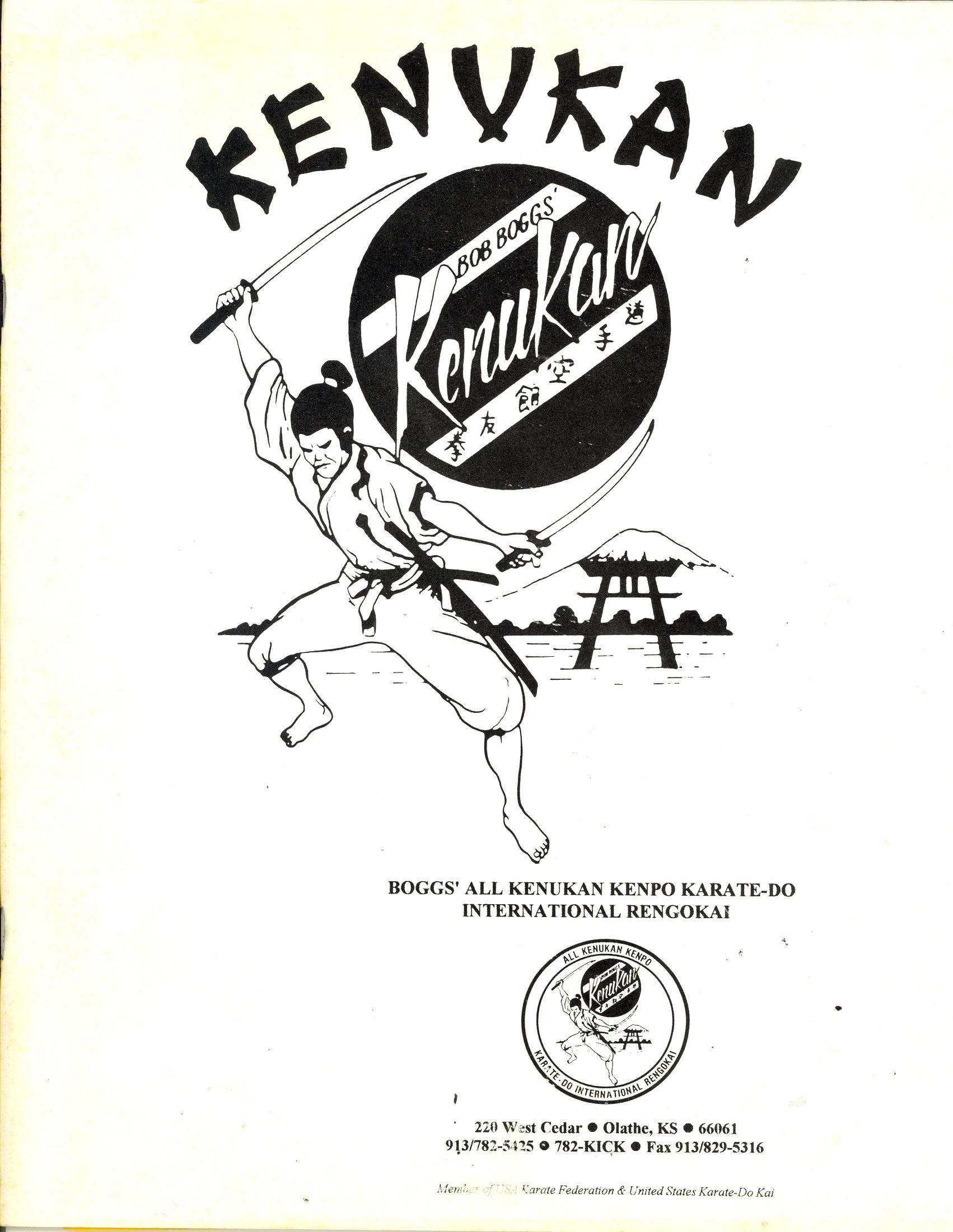 Bob Boggs Kenukan Training Manual